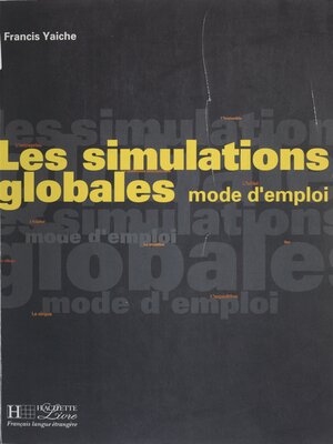 cover image of Les simulations globales
